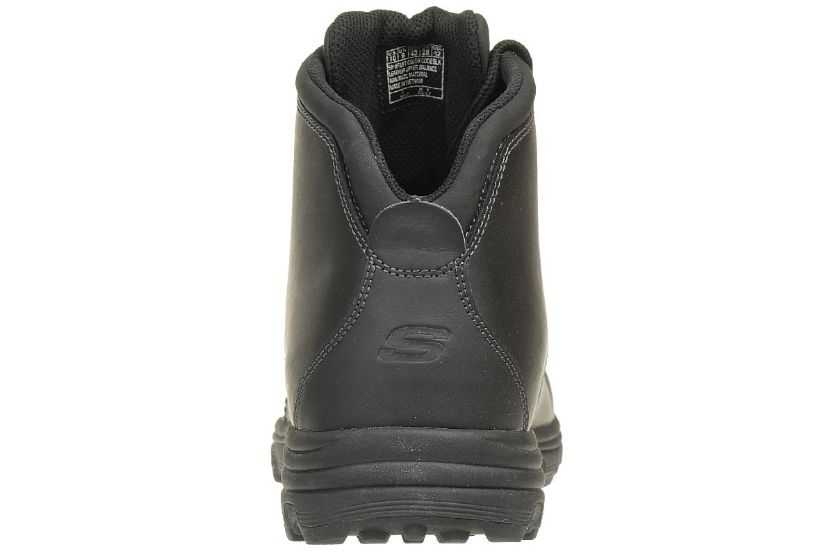 Skechers FORMAT EDGIN Stiefel Outdoor Schuhe Waterproof RELAXED FIT BLK
