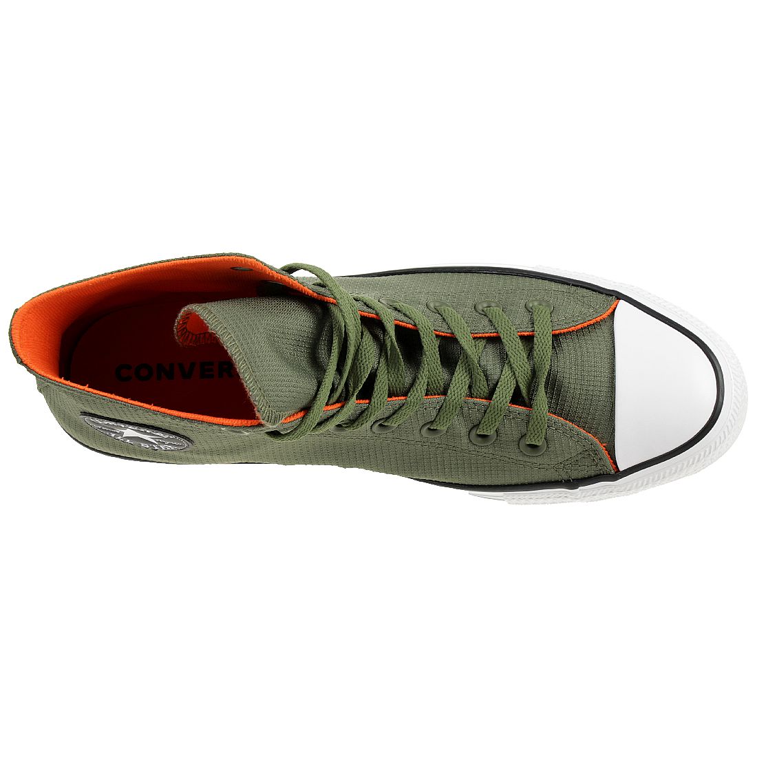 Converse C Taylor All Star HI Chuck Schuhe Sneaker Lightweight Nylon grün 162391C