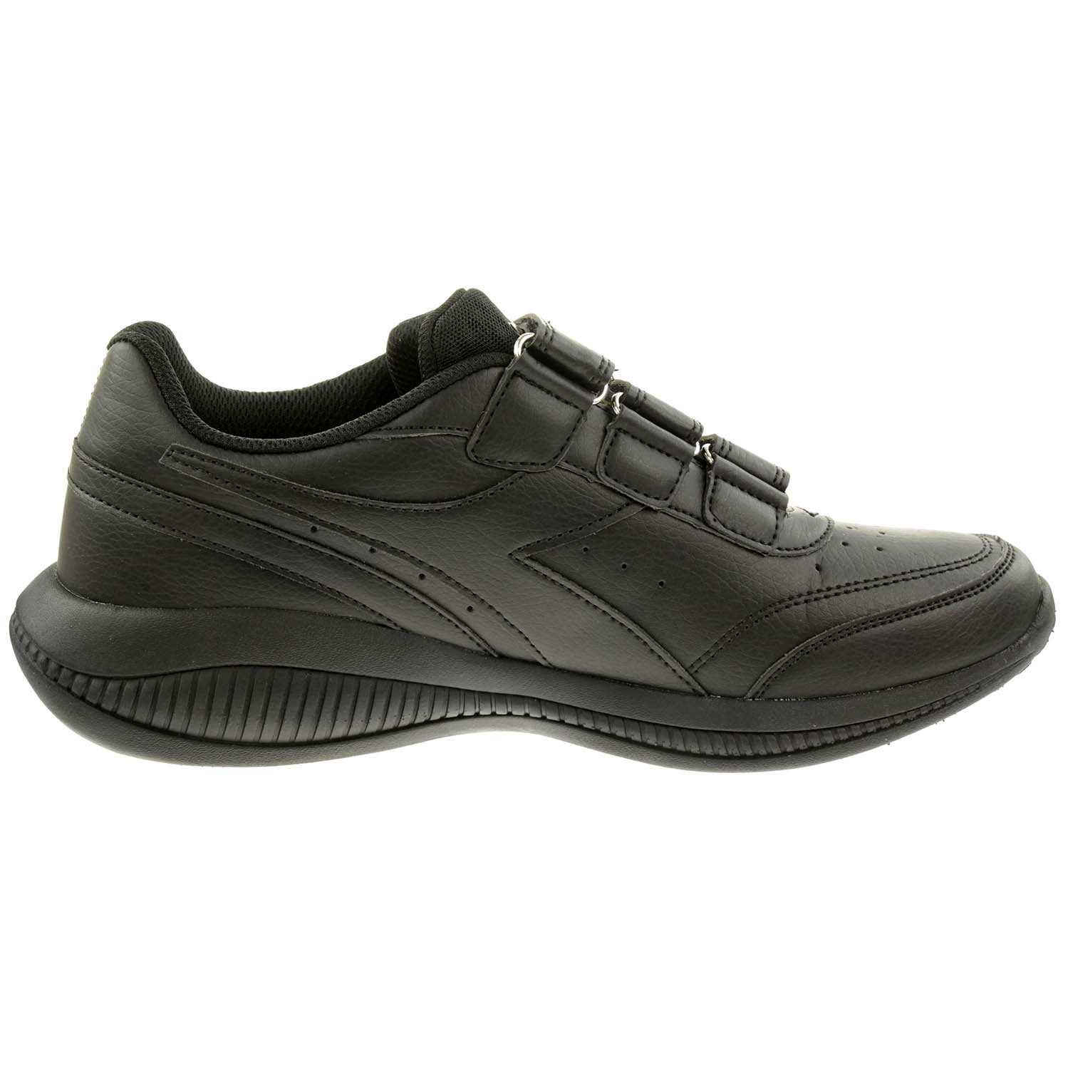 Diadora Eagle 4 SL V Unisex Sneaker Turnschuh Klettverschluss 101.177496 01 C0200 Schwarz