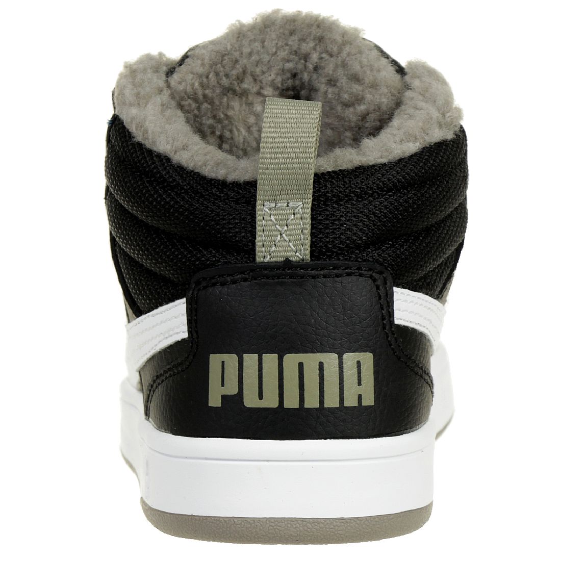 Puma Rebound Street V2 Fur PS Winterstiefel Boots Kinder schwarz gefüttert warm