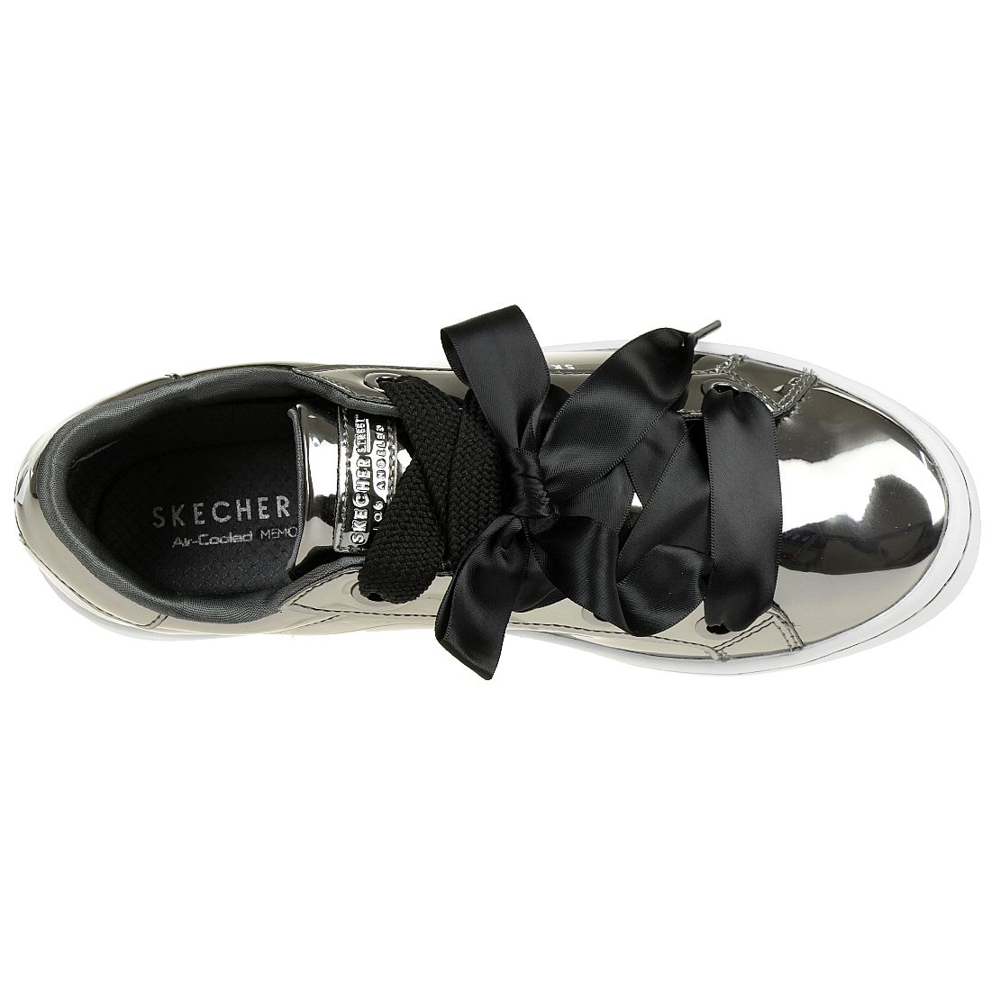 Skechers Hi-Lites LIQUID BLING Damen Sneaker Air cooled metallic 958 grau