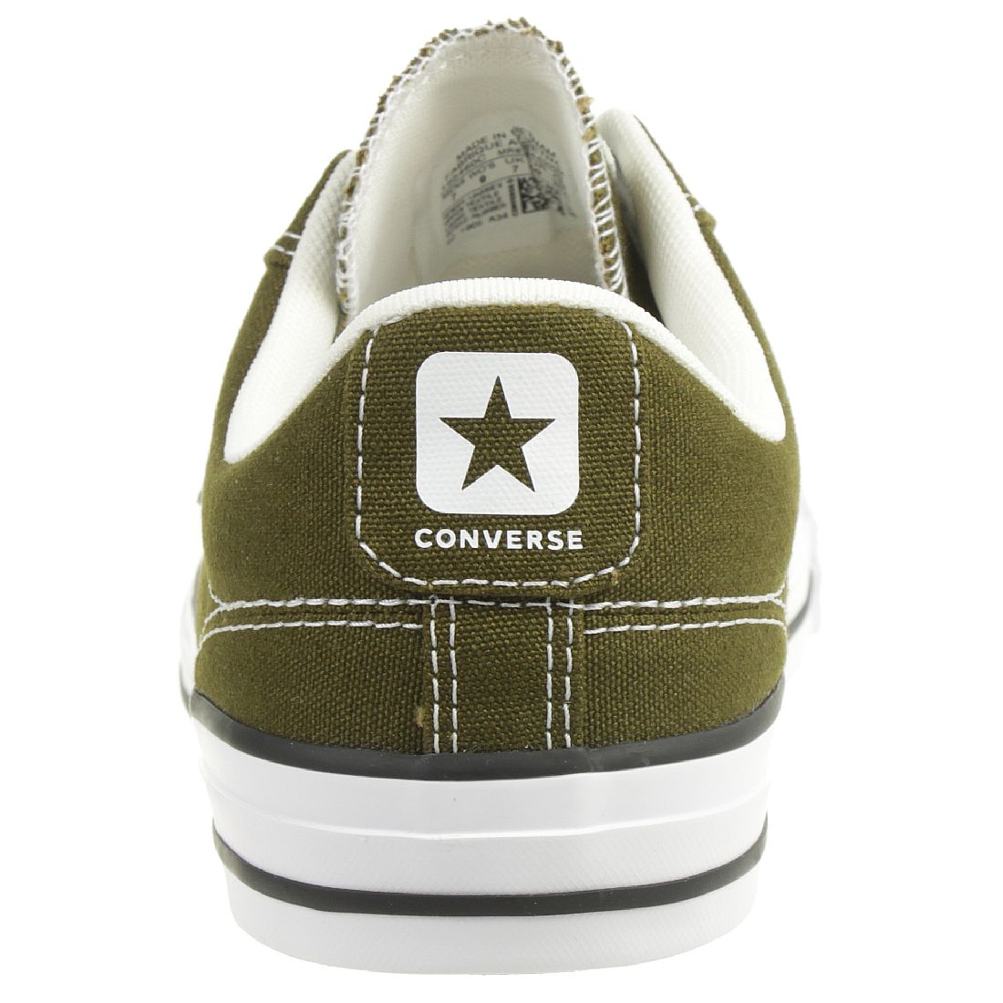 Converse STAR PLAYER OX Schuhe Sneaker Canvas Unisex Olive 165460C Gr. 36,5
