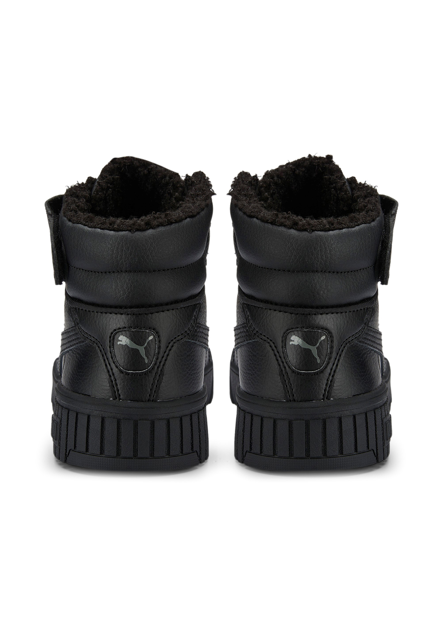 Puma Carina 2.0 Mid WTR Jr Kinder Sneaker Winterschuhe Schuhe gefüttert 387380 schwarz 
