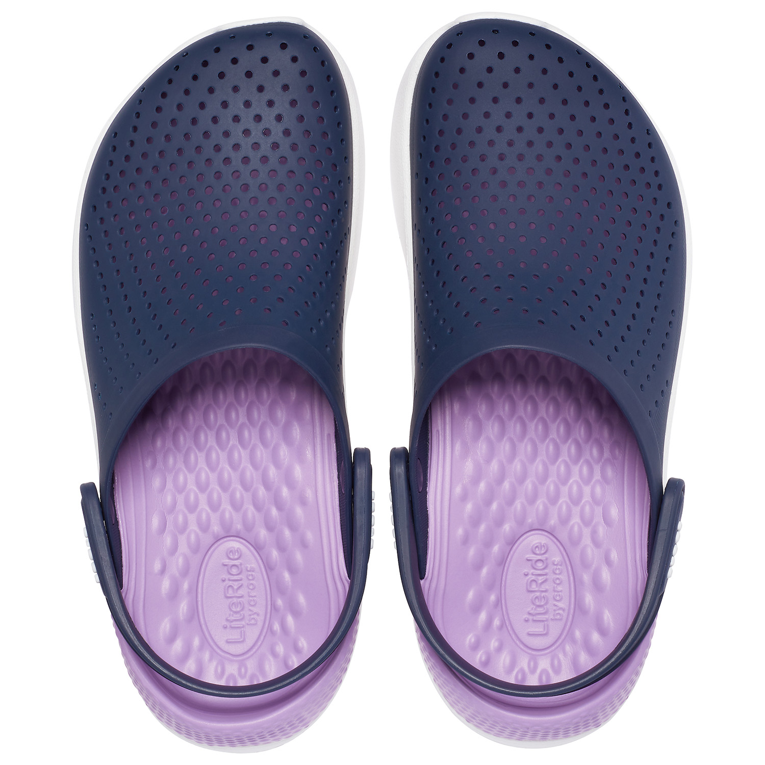 Crocs LiteRide Clog Damen Sandale Relaxed Fit 204592 blau