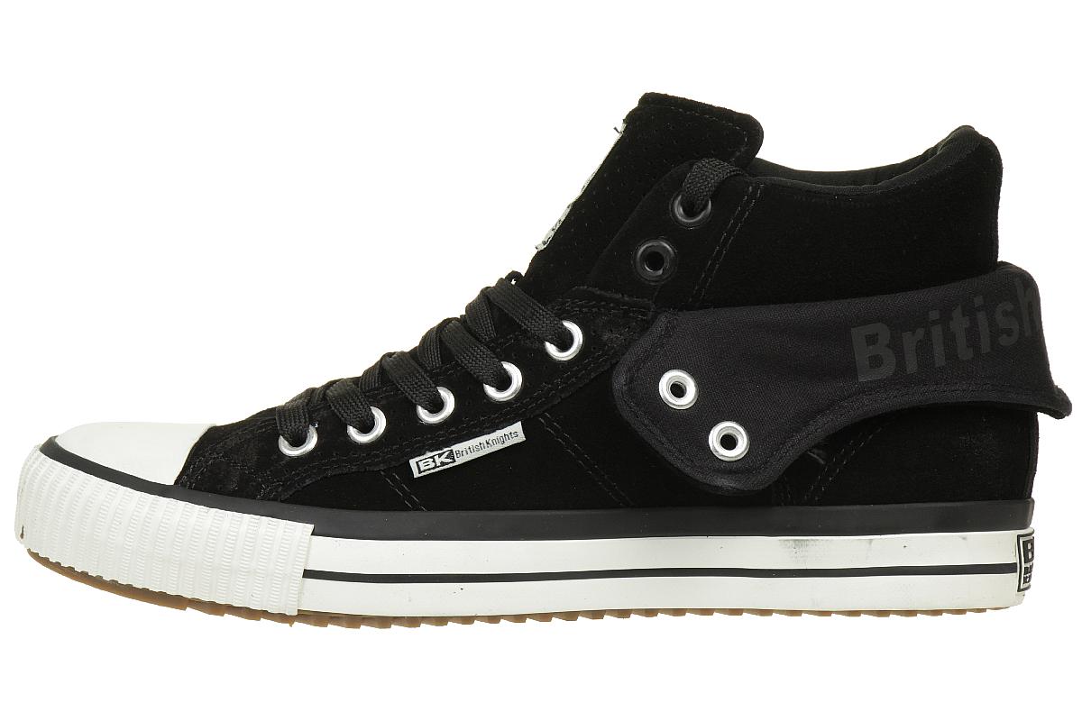British Knights ROCO BK Herren Sneaker B40-3705-01 Suede black