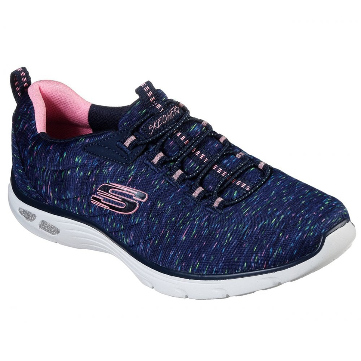Skechers Empire D´lux - SPARKLING POPS Damen Sneaker Sportschuhe 12827 Blau 