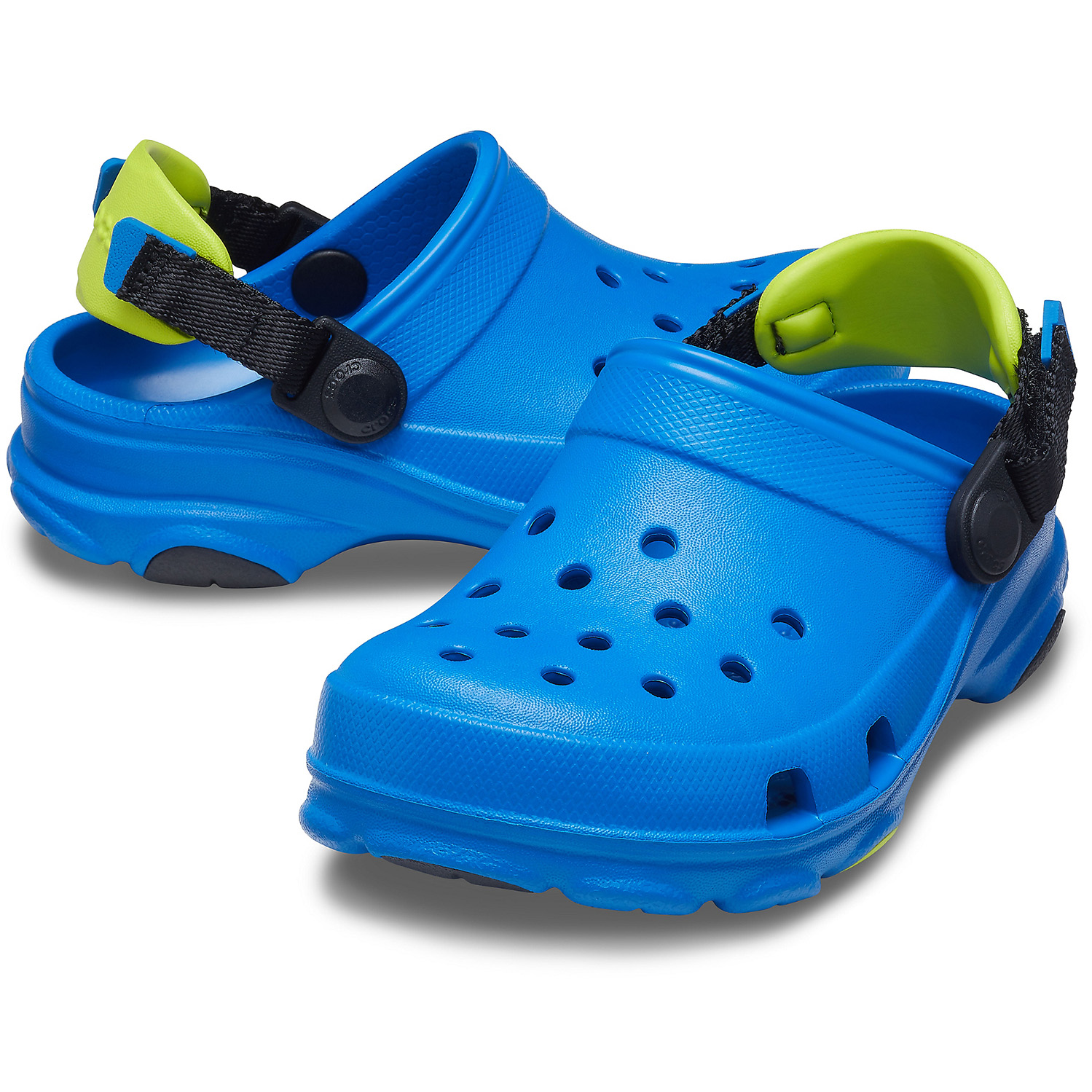 Crocs Classic All Terrain K Kinder Clog Roomy Fit 207011 Blau