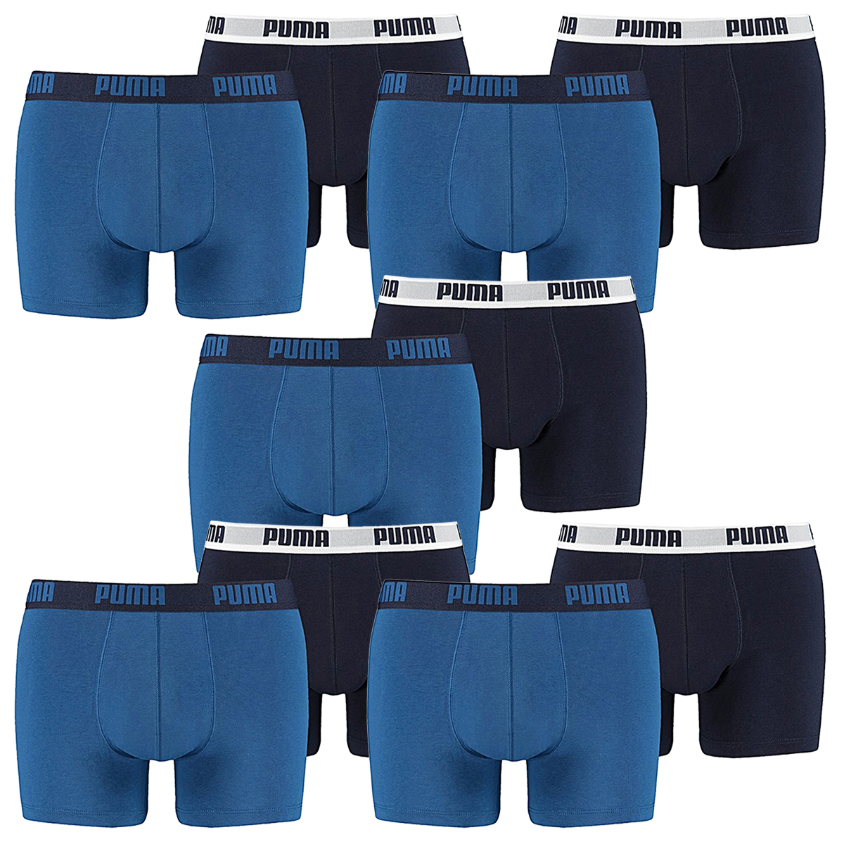 10 er Pack Puma Boxer Boxershorts Men Herren Unterhose Pant Unterwäsche