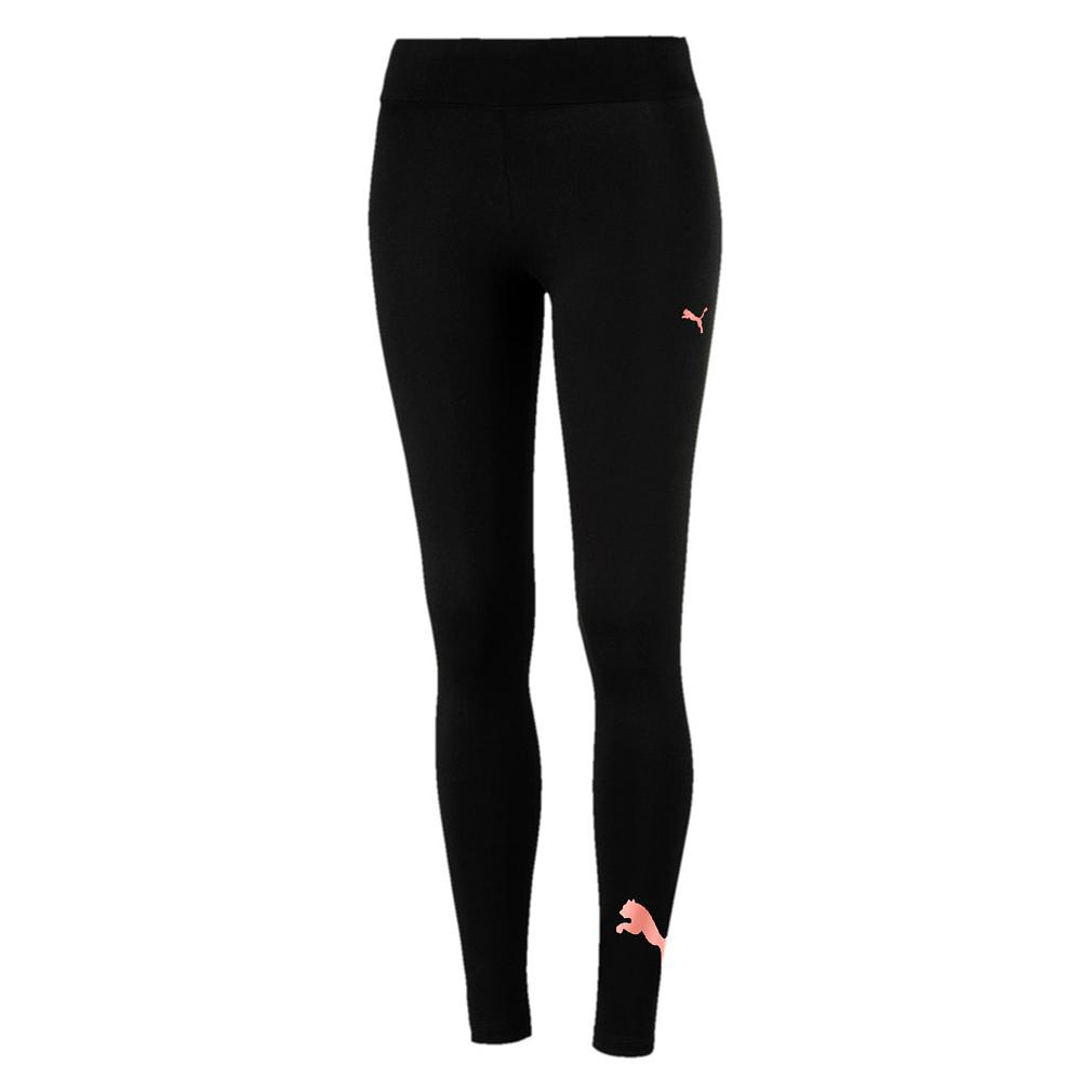PUMA Damen NO.1 LEGGINGS W Pant Hose Pants Fitnesshose black-Copper