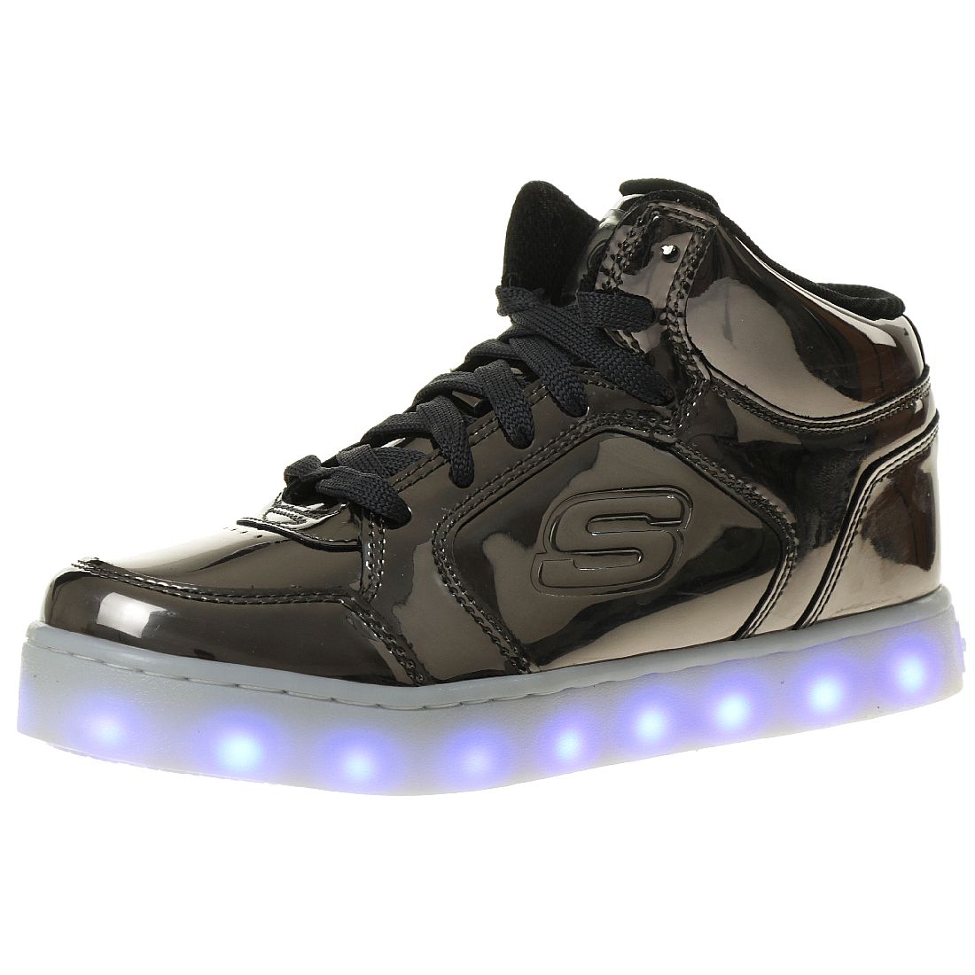Skechers S LIGHTS: ENERGY LIGHTS ELIPTIC LED Sneakers Kinderschuhe Blinkschuhe GUN