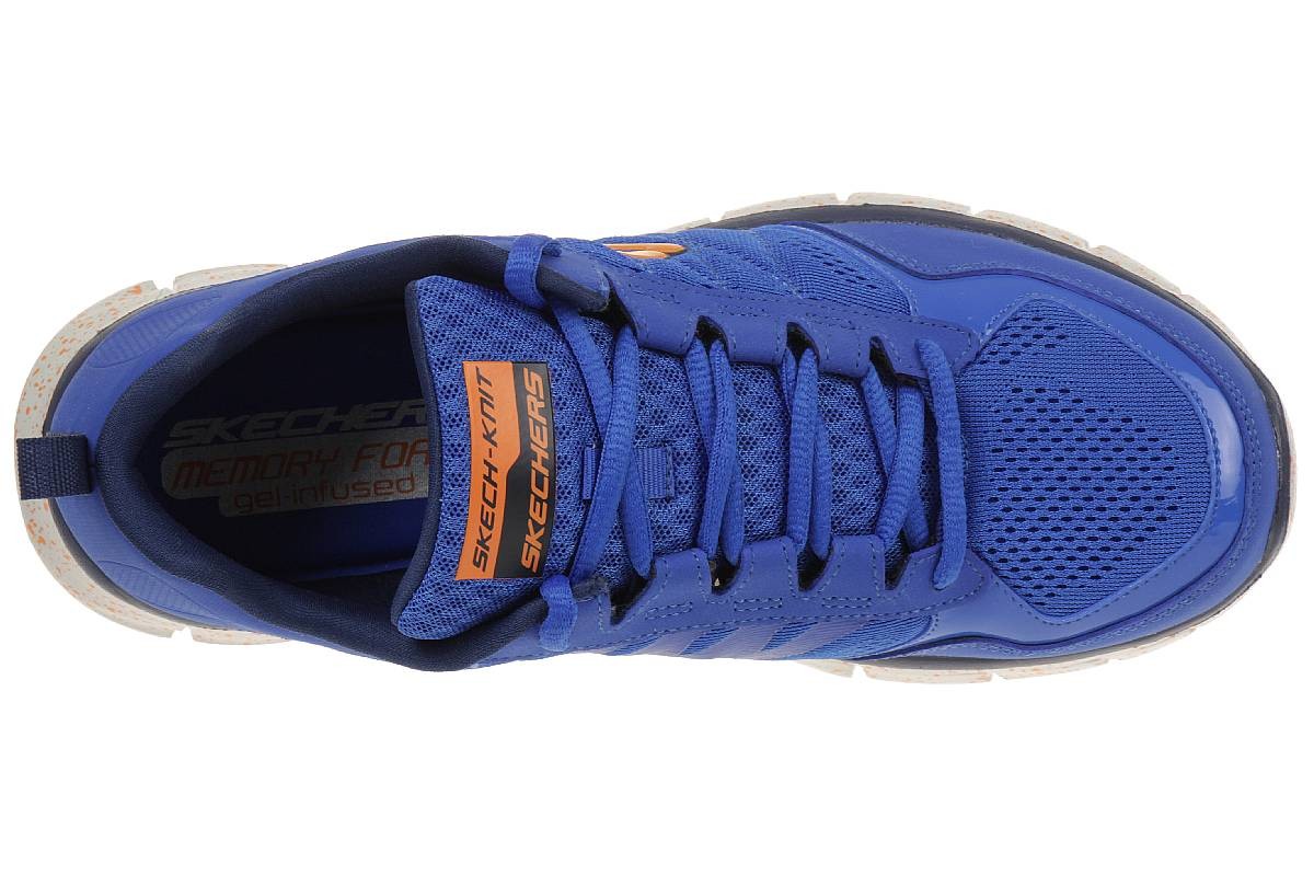 Skechers Synergy Power Blast Kinder Sneaker Fitness Schuhe blau Lightwight