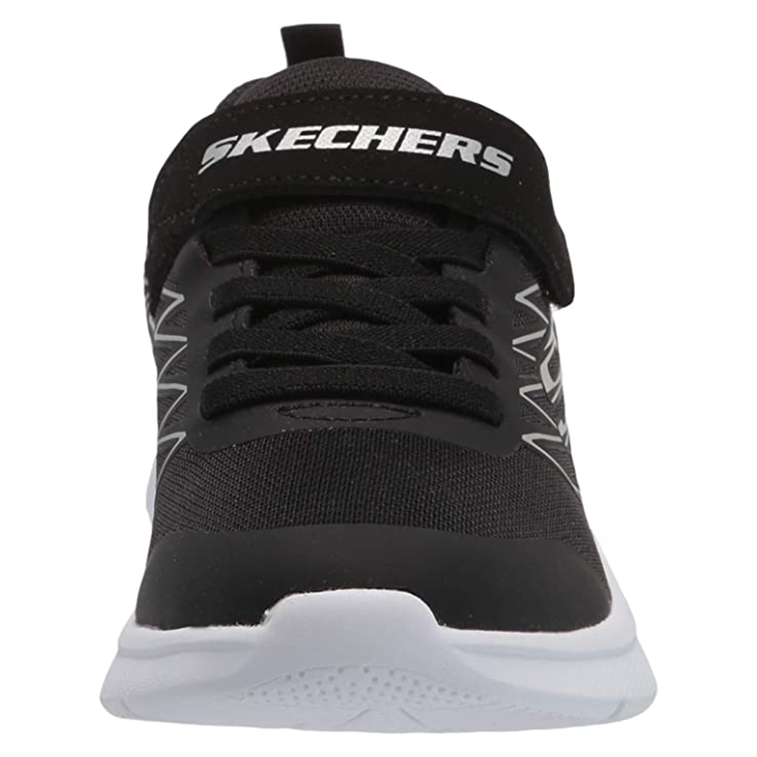 Skechers MICROSPEC TEXLOR Sneakers Kids Schwarz/Silber
