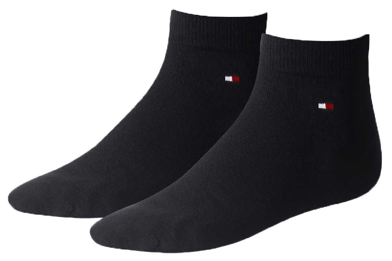 2 Paar TOMMY HILFIGER Herren Quarter Socken Gr. 39 - 46 Business Sneaker Socken