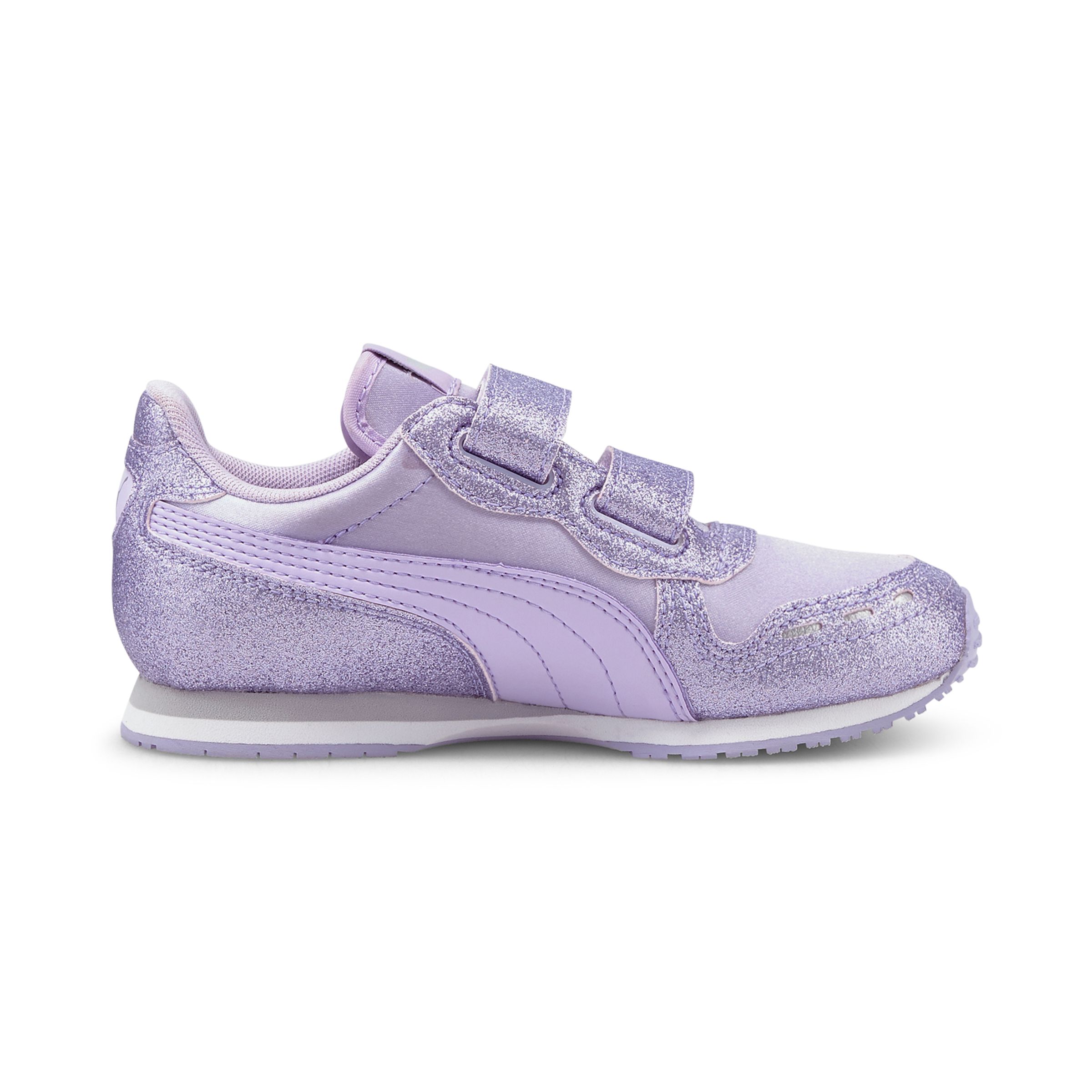 PUMA Kinder Cabana Racer Glitz V PS Sneaker Turnschuhe 370985 Violett
