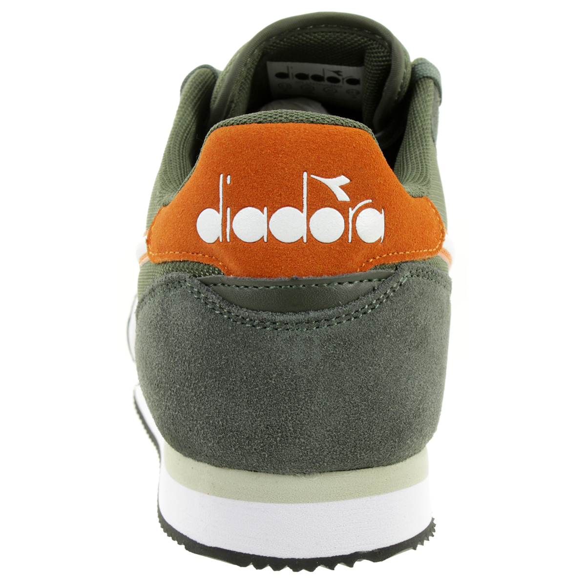 Diadora Simple Run Herren Sneaker Sportschuh Grün/Orange