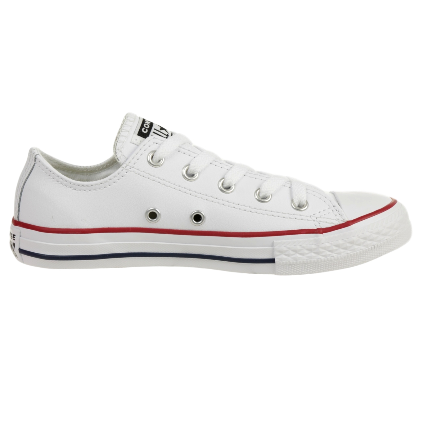 Converse Unisex Kinder CT Ox Leder Sneaker Low-Top 335892C Weiß