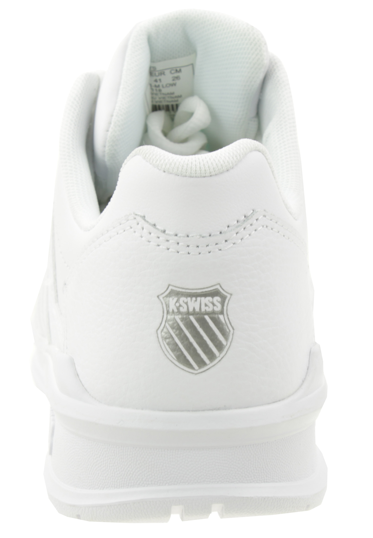 K-Swiss Herren Vista Trainer Sneaker Sportschuh 07000-101-M Weiß / Weiß