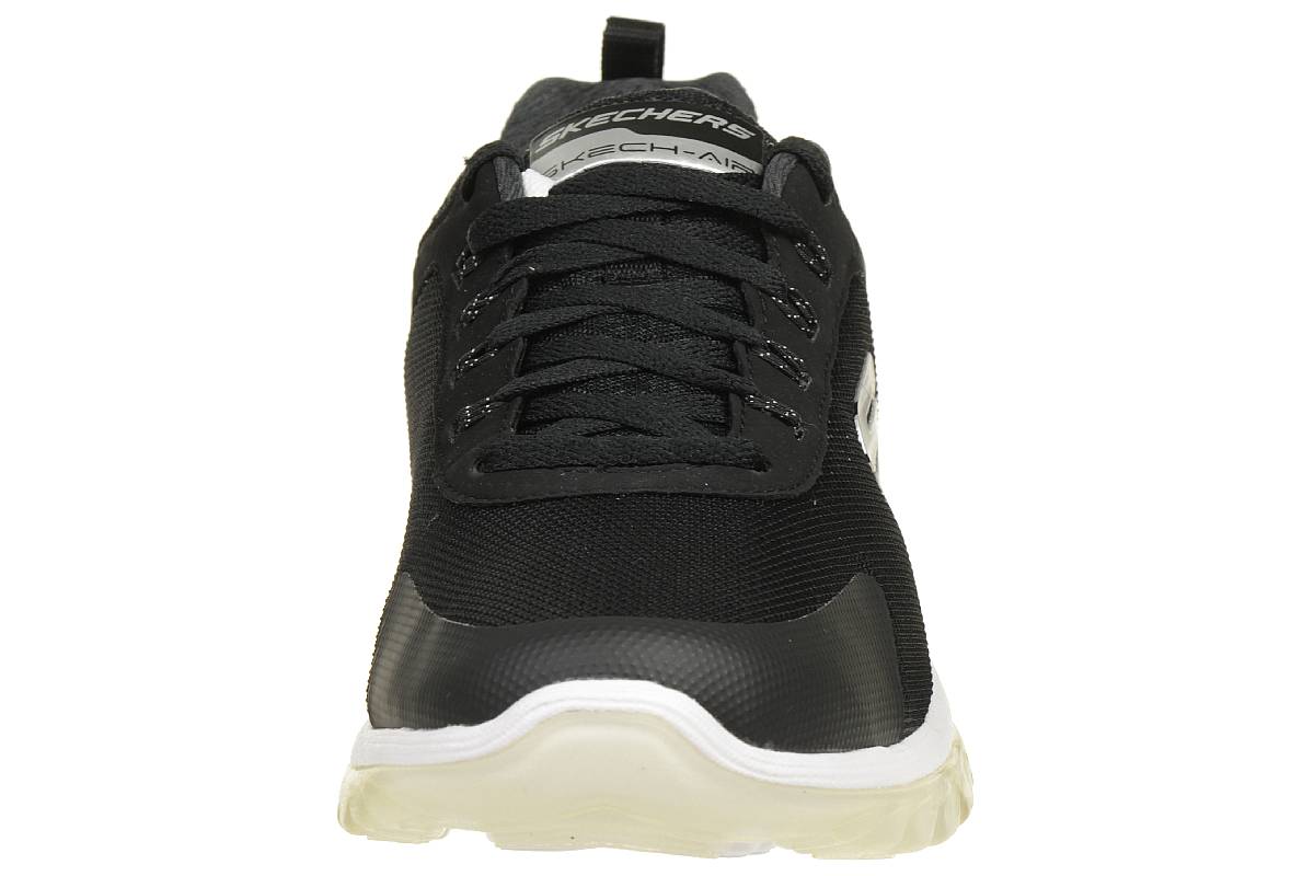 Skechers Skech-Air 2.0-Quick Times Herren Sneaker Fitness Schuhe black
