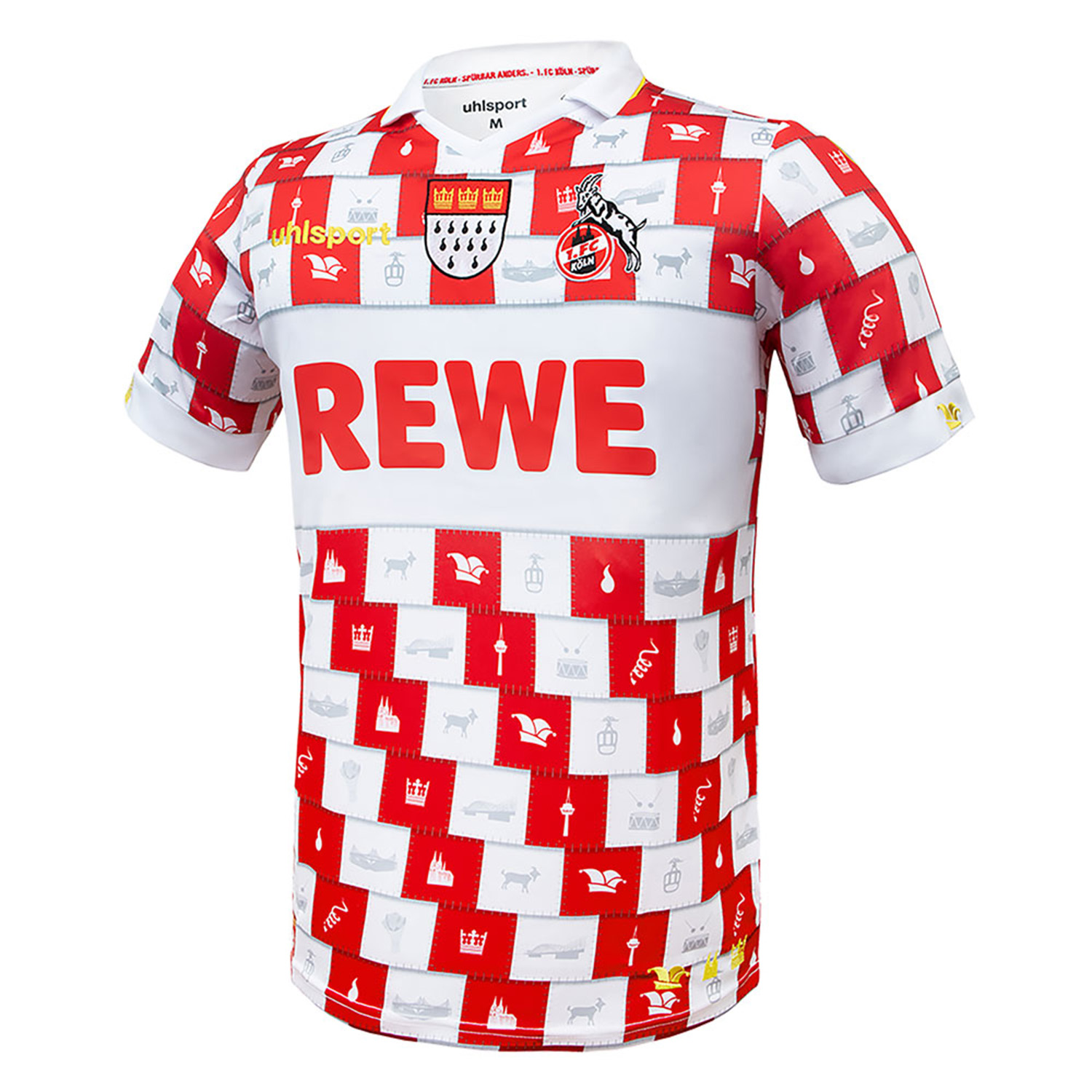Uhlsport 1.FC Köln Karneval Fastelovend Trikot Shirt 2020/2021 Kinder