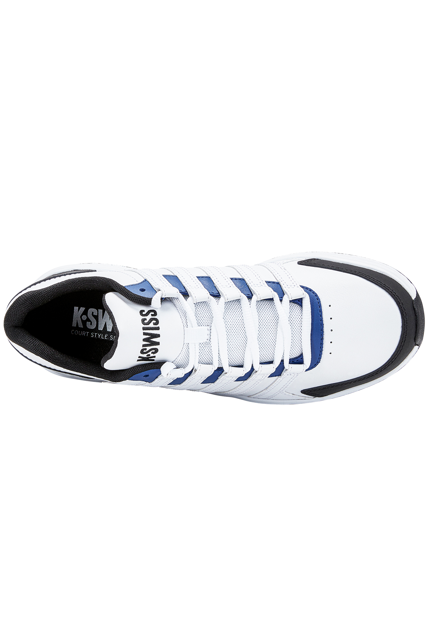 K-Swiss Herren Vista Trainer Sneaker Sportschuh 07000-996-M weiss/blau/schwarz