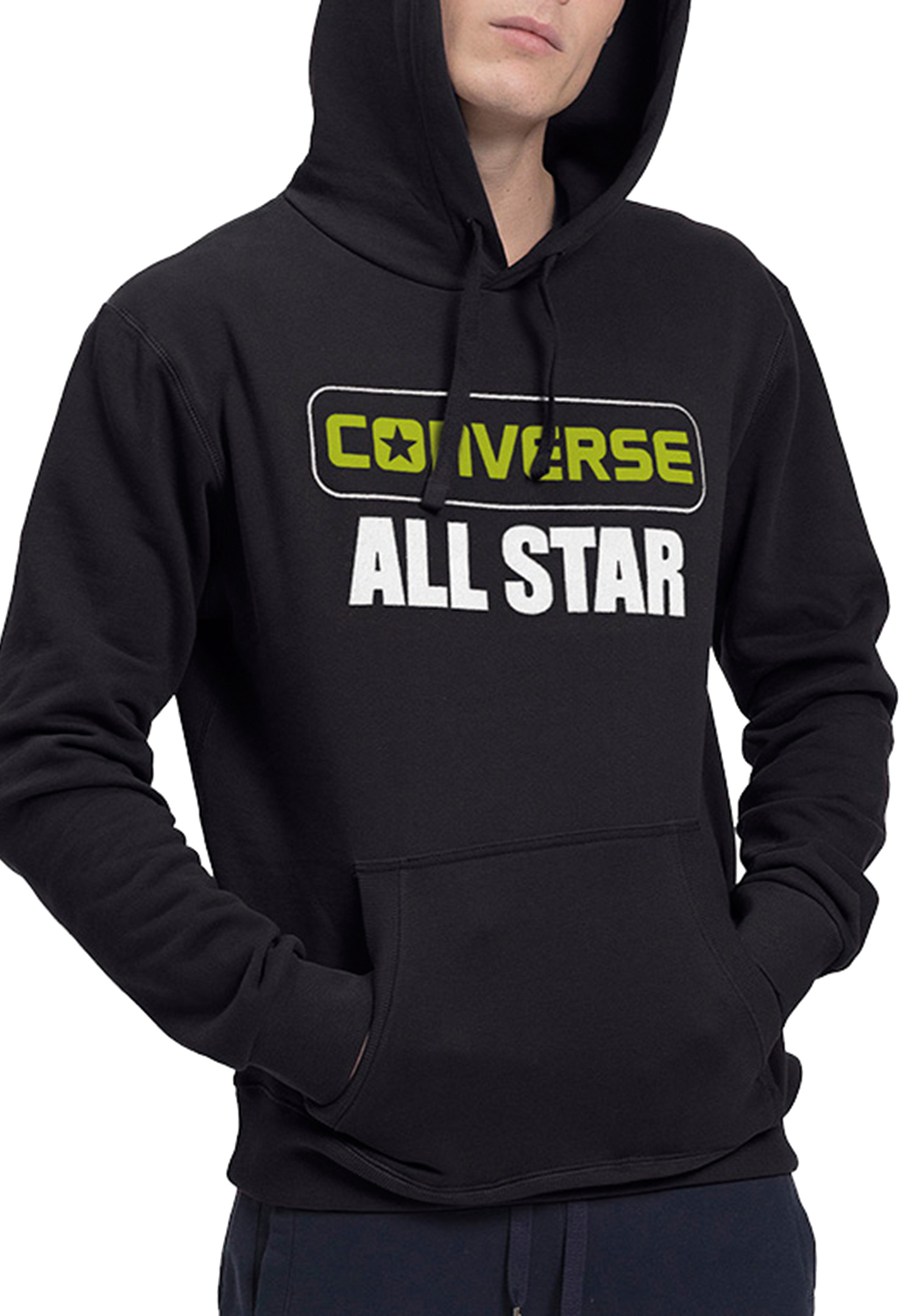 Converse Herren All Star Hoodie Sweatshirt 10023305 schwarz