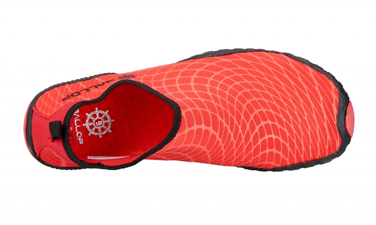 BALLOP Spider Barfußschuhe V2-Sohle Wasserschuhe Skin Fit rot