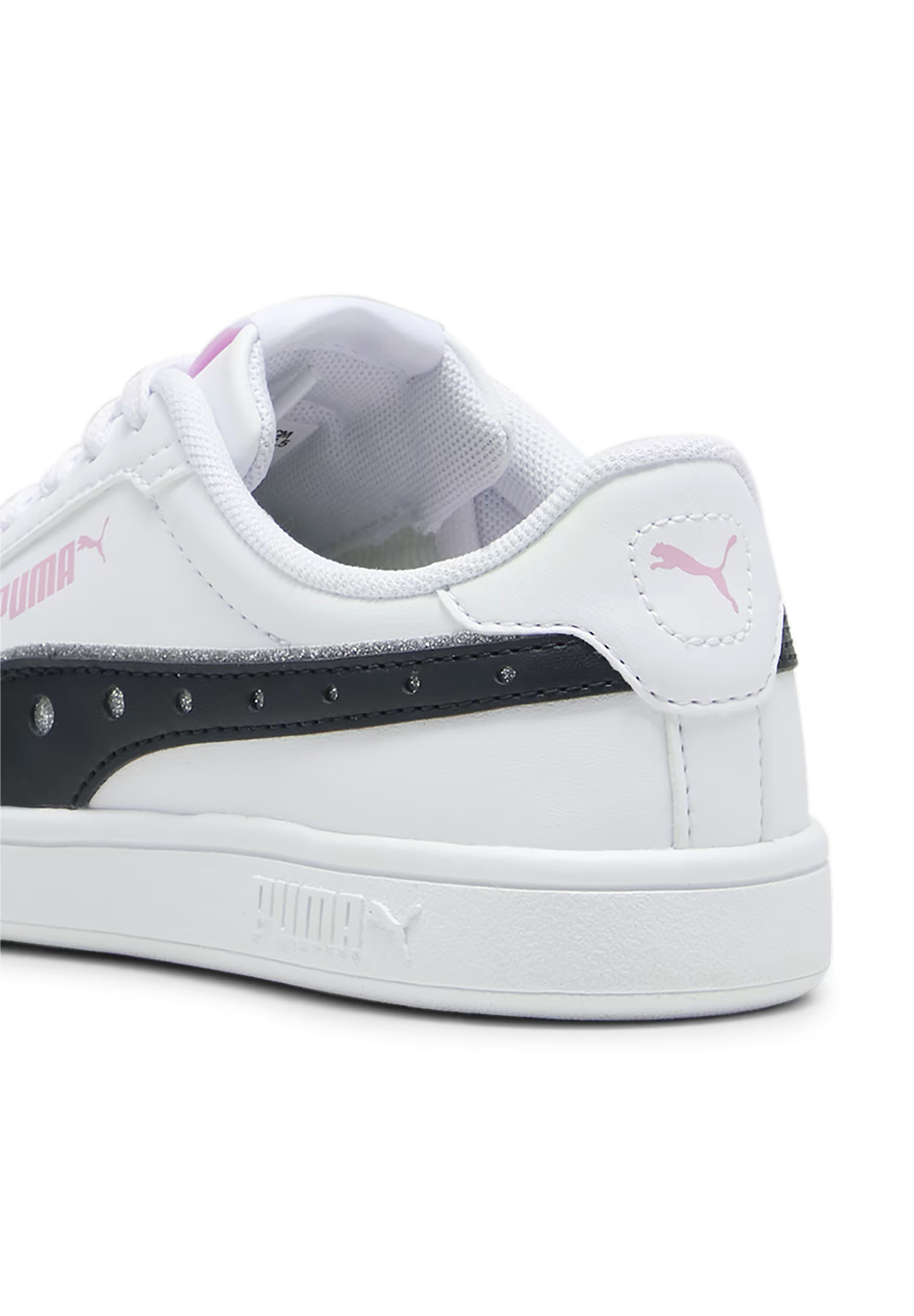 PUMA Smash 3.0 DanceParty PS Kids Sneaker Schuhe weiß-schwarz 395607 01