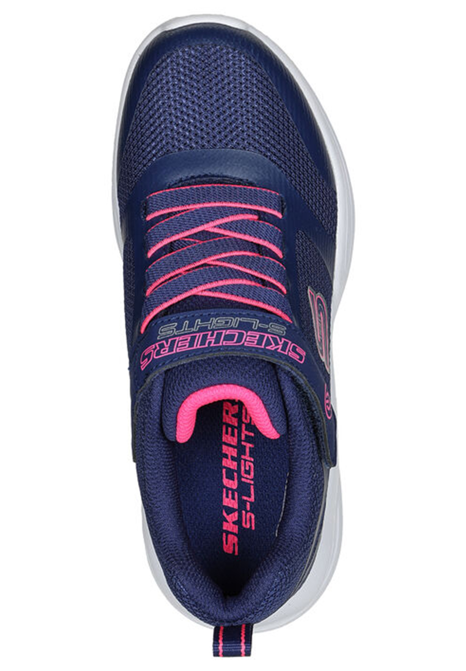 Skechers S Lights Solar Glow Sneakers Mädchen LED Schuhe Sneaker 303715L blau