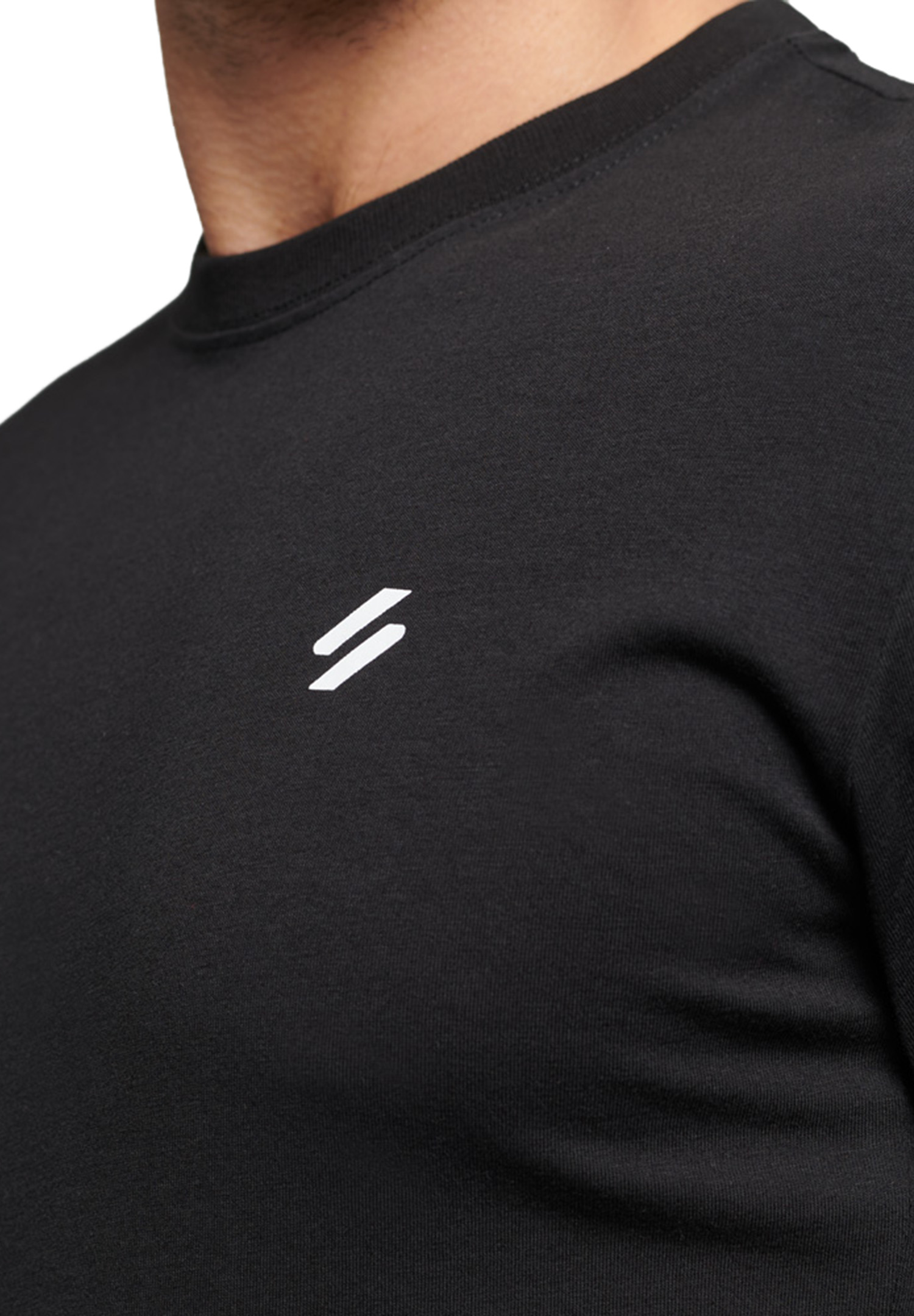 Superdry Core Loose Sort Sleeve Tee T-Shirt Herren Shirt MS311304A schwarz