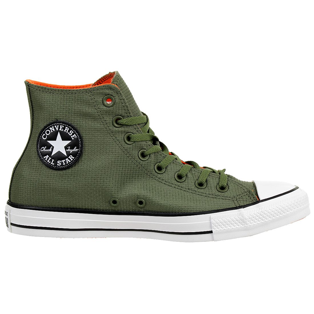 Converse C Taylor All Star HI Chuck Schuhe Sneaker Lightweight Nylon grün 162391C