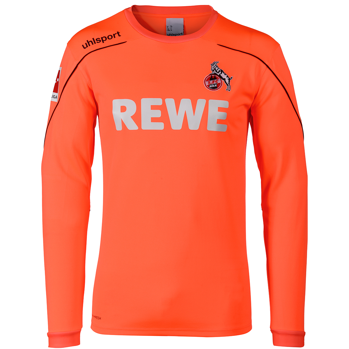 Uhlsport 1.FC Köln Torwarttrikot Shirt 2019/2020 Kids orange 