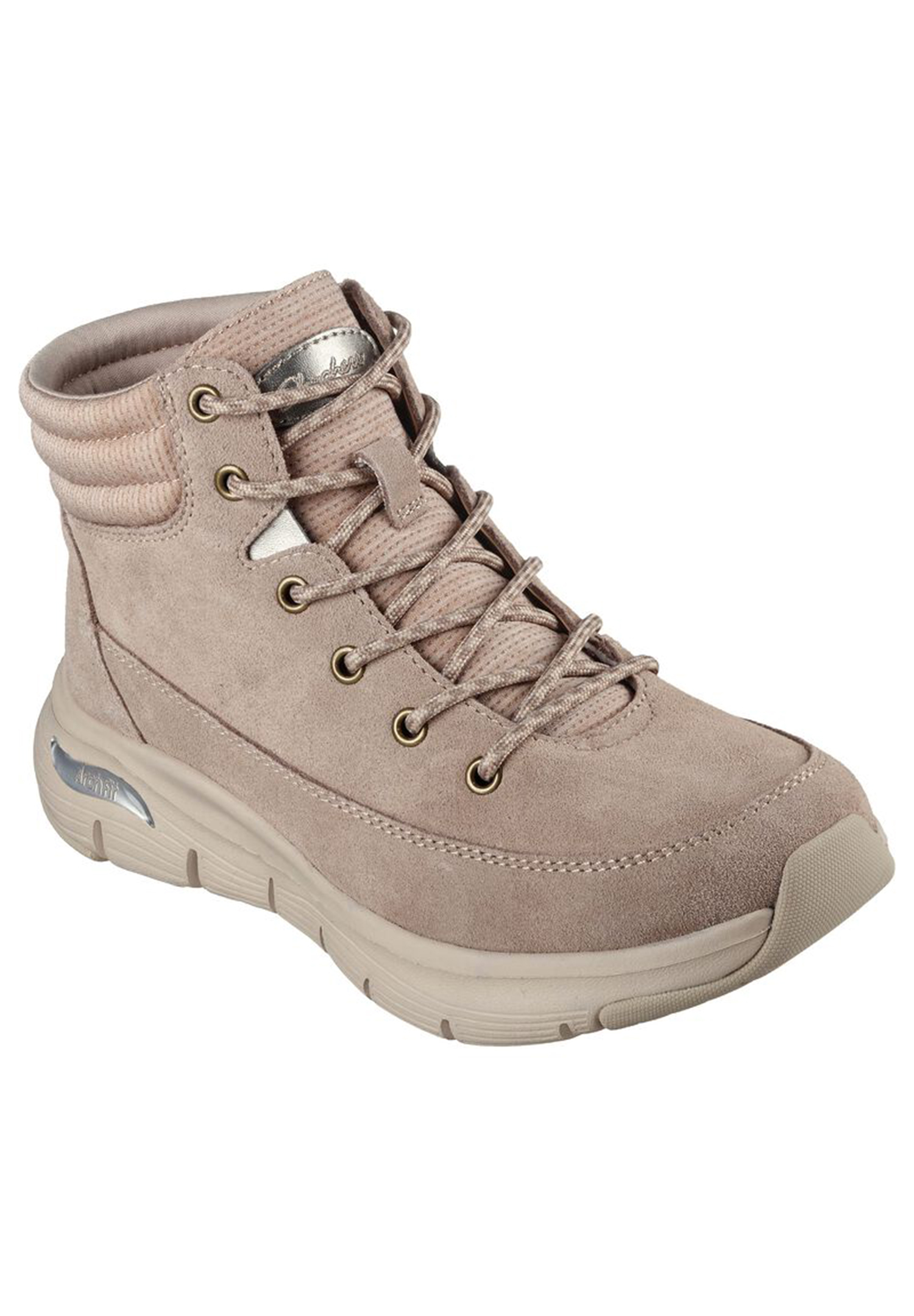 Skechers Arch Fit Smooth COMFY CHILL Damen Stiefel 167373 TPE taupe