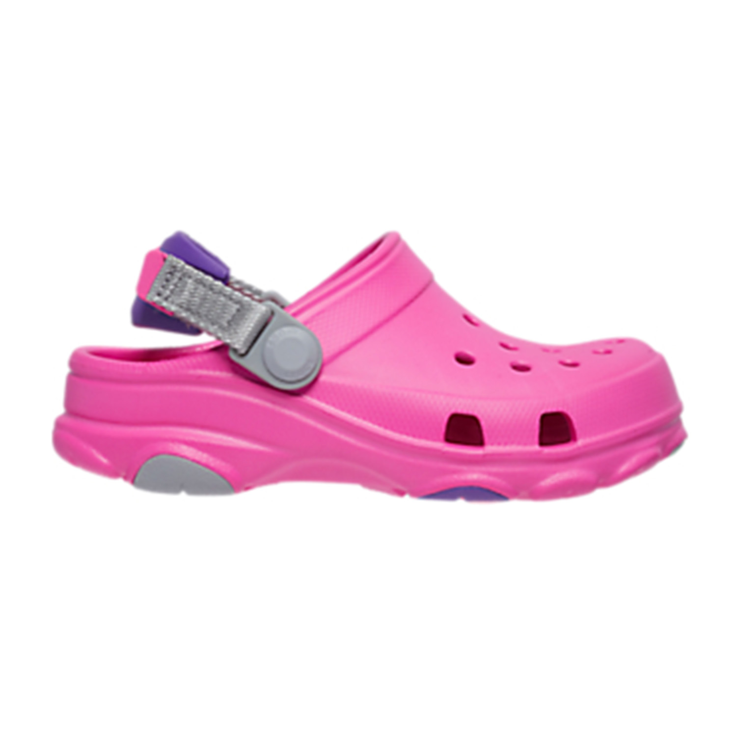 Crocs Classic All Terrain K Kinder Clog Roomy Fit 207011 Pink