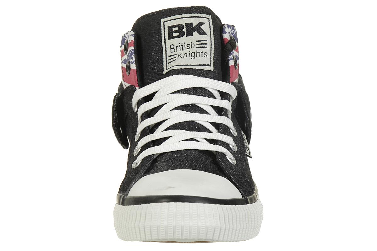 British Knights ROCO BK Sneaker B41-3707-02 England Flagge Jeans black