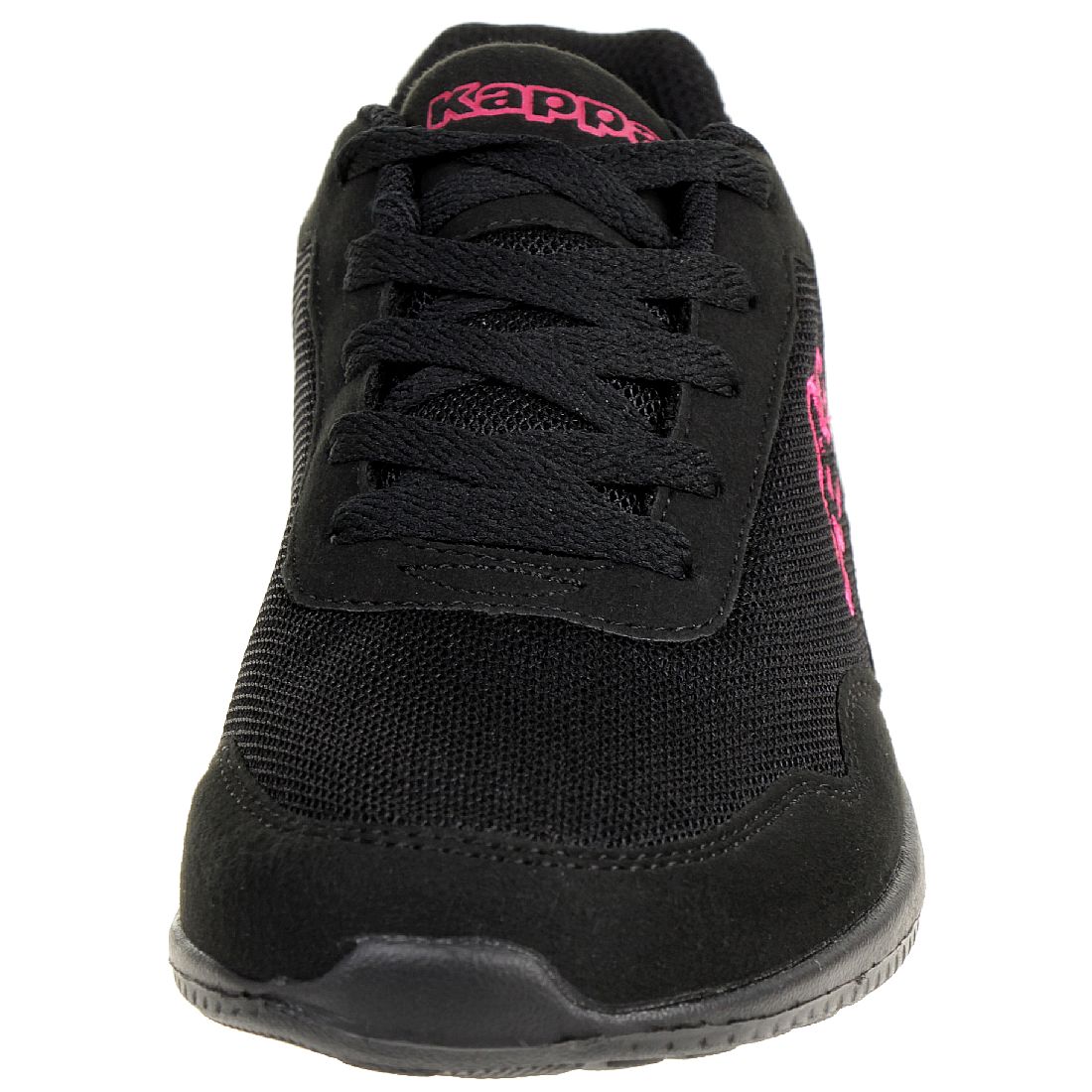 Kappa Damen Mädchen Sneaker Follow black/pink