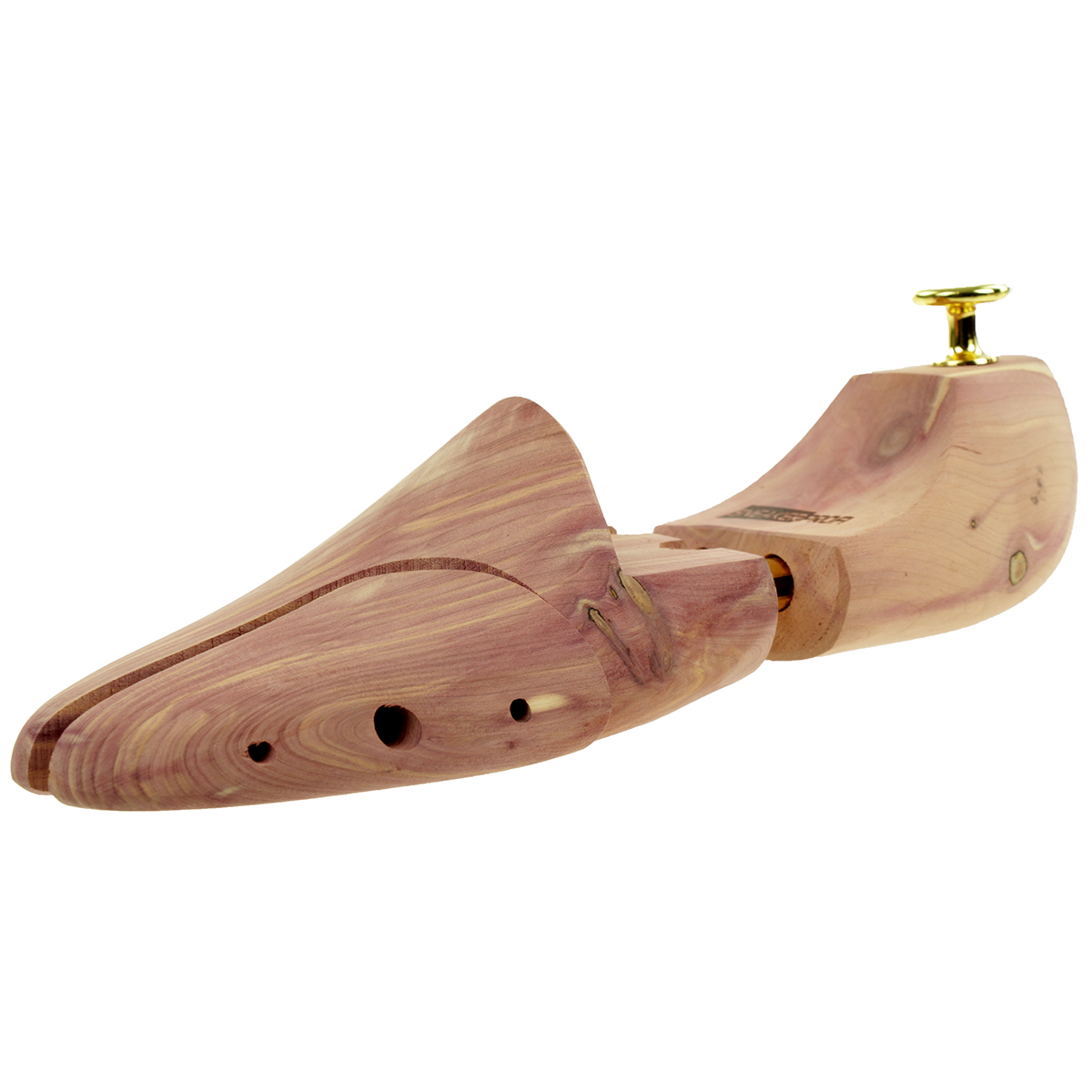 Schuhspanner aus Zedernholz Echtholz für Damen und Herren mit Doppelfeder Optimale Passform und Ventilation 4 Paar