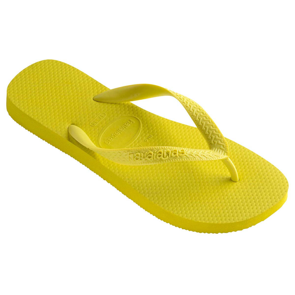 Havaianas Top Unisex Erwachsene Sandalen Zehentrenner Badelatschen 4000029 Gelb 