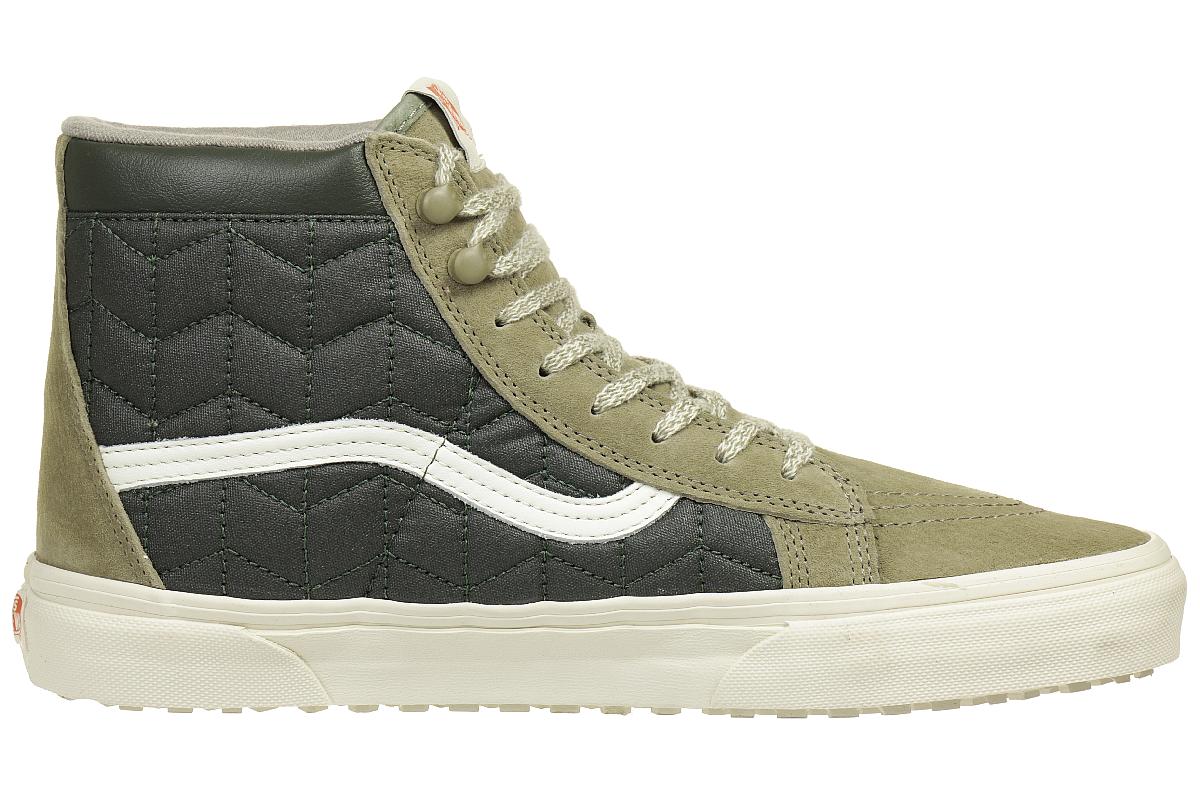 VANS Classic SK8-HI MTE Winter Sneaker Schuhe Leder V316I2E olive grün