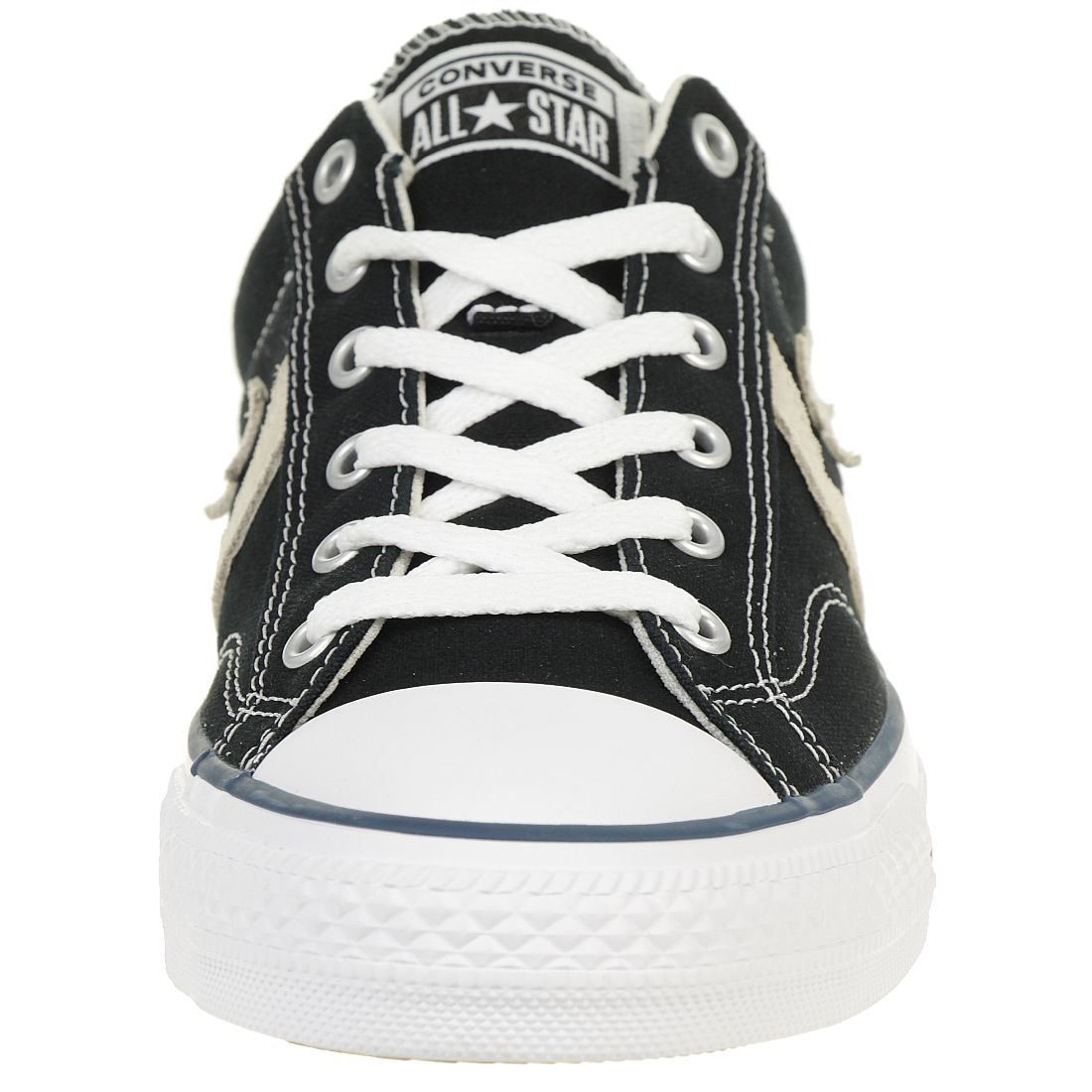 Converse STAR PLAYER OX Schuhe Sneaker Canvas Schwarz 144145C