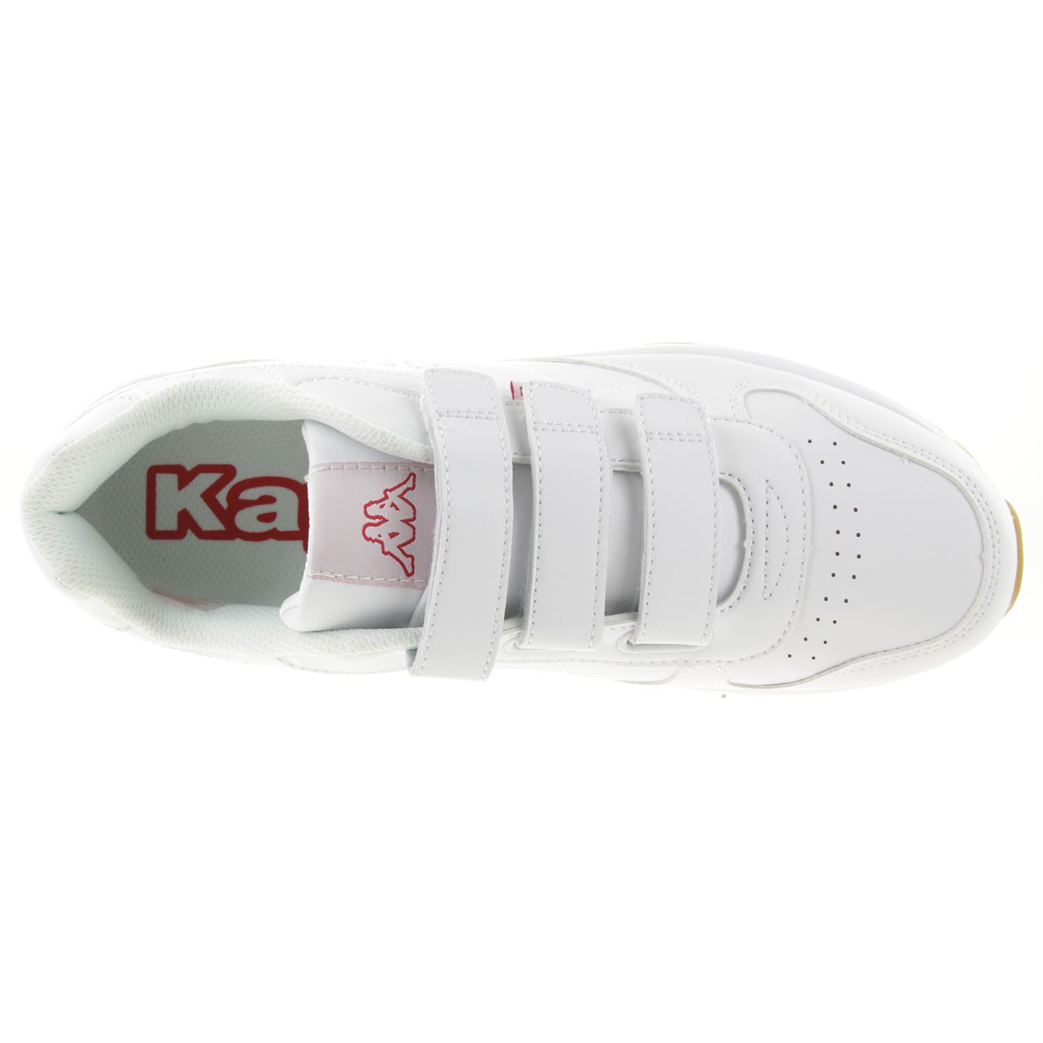 Kappa Base VL Unisex Sneaker Fitnessschuh Kelttschuh 242550 weiss