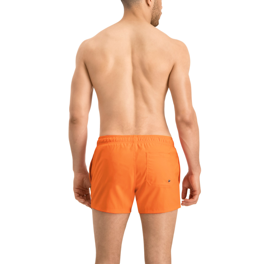 PUMA Herren Badehose Badeshorts Logo Short Length Swim Shorts
