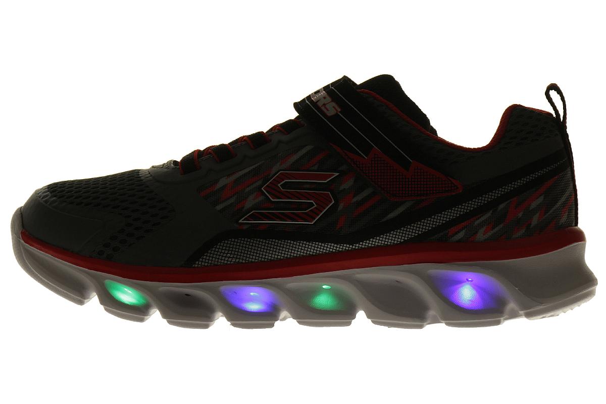 Skechers S Lights HYPNO FLASH Klettverschluss Sneaker Schuhe CCRD