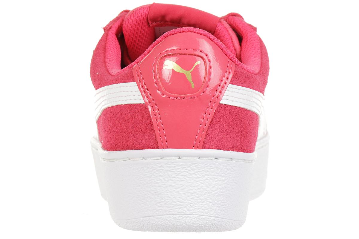 Puma Vikky Platform Junior Mädchen Damen Schuh Pink 366485 01