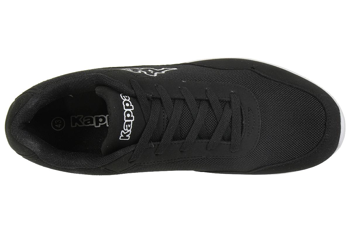 Kappa Unisex Sneaker Follow schwarz / weiss