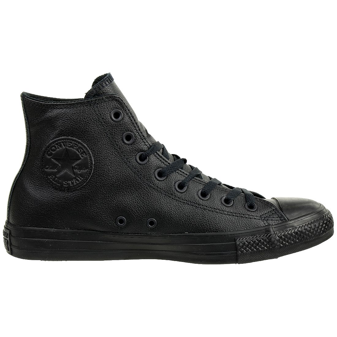 Converse C Taylor All Star HI Chuck Sneaker Leder mono schwarz 135251C