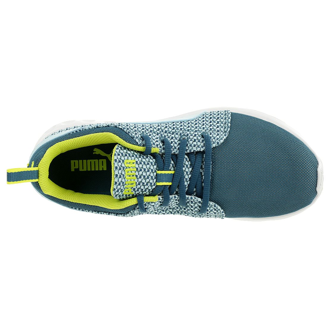 Puma Carson Runner Knit Damen Fitness Schuhe Sneaker 188151 01 blau