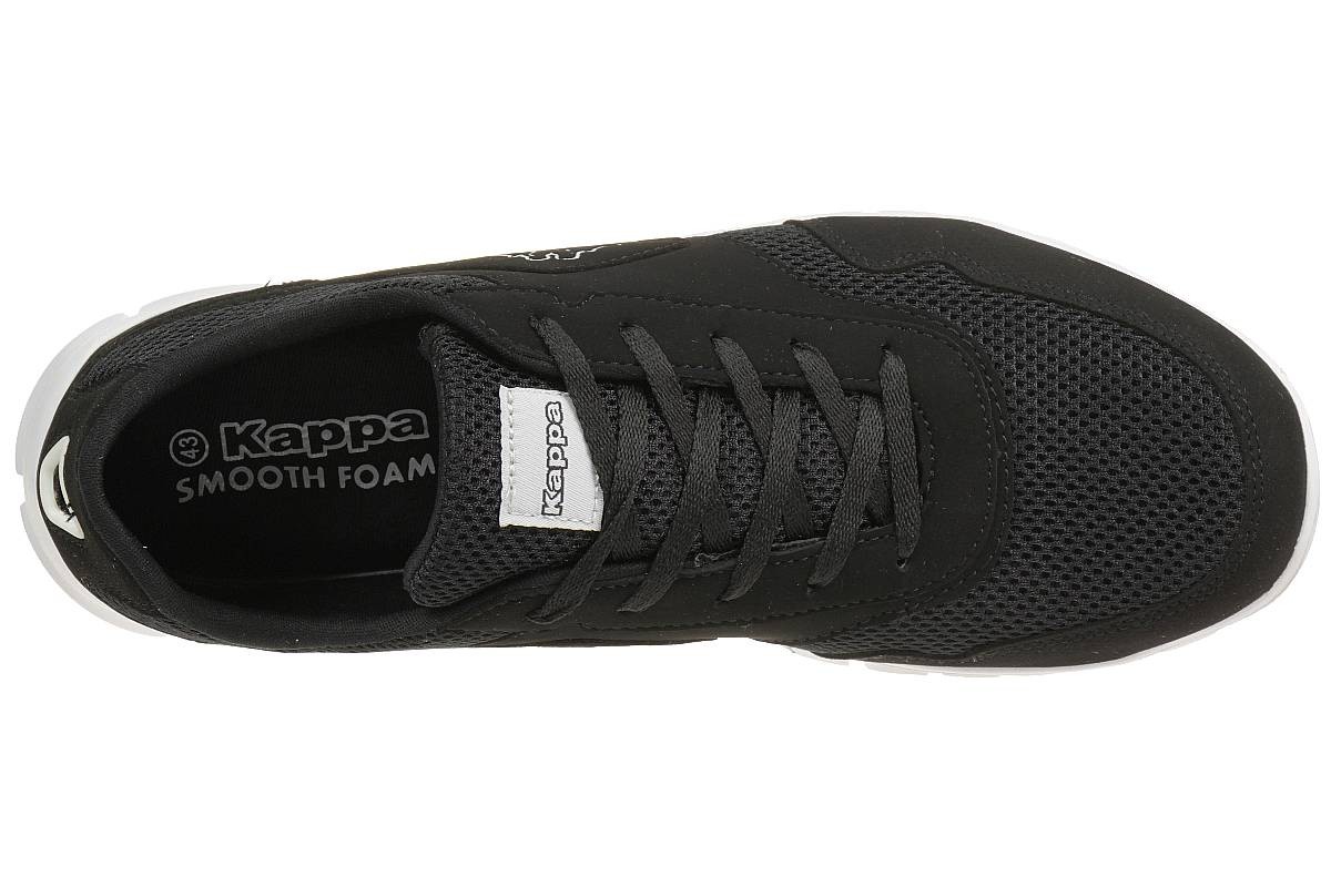 Kappa Bilbao II Sun Sneaker unisex schwarz Turnschuhe Schuhe 242068/1110