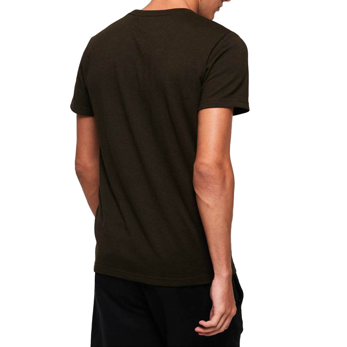 Superdry Herren Shirt Shop Embossed Tee T-Shirt Short Sleeve M10000033B Dunkelgrün