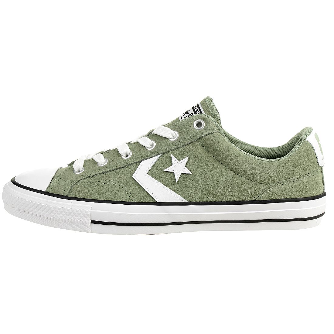 Converse STAR PLAYER OX Schuhe Sneaker Wildleder Olive 165463C