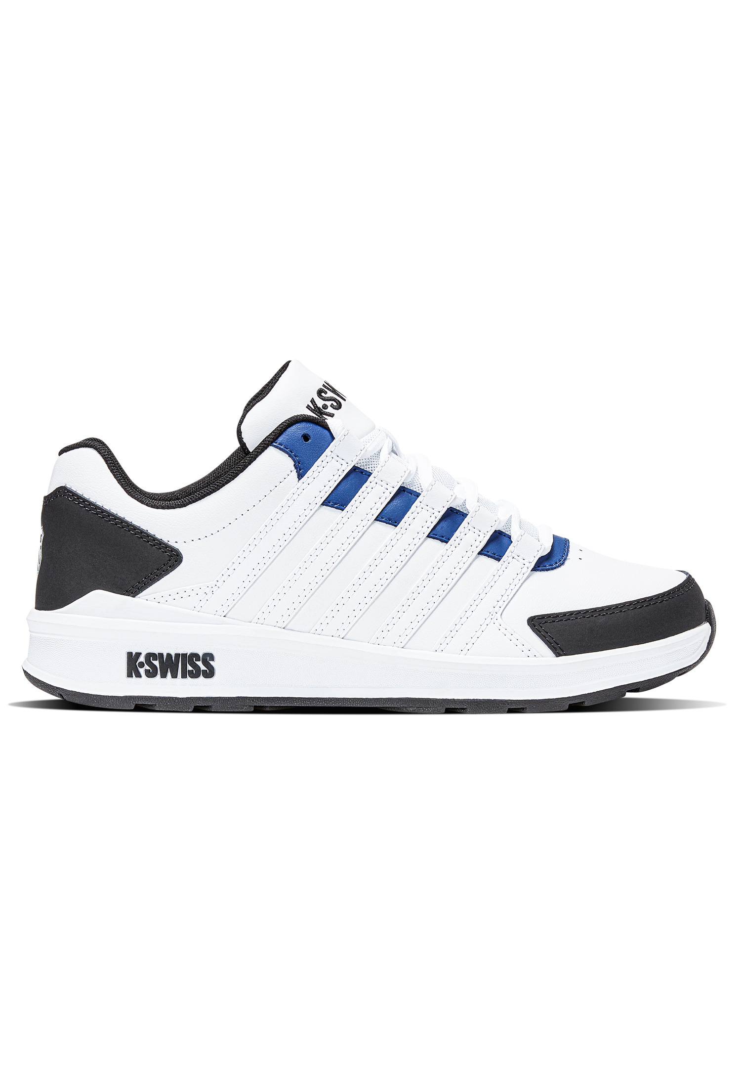 K-Swiss Herren Vista Trainer Sneaker Sportschuh 07000-996-M weiss/blau/schwarz